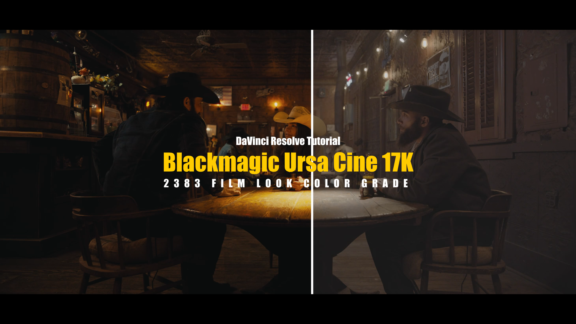 Ursa Mini 17K Rec709 LUT result example